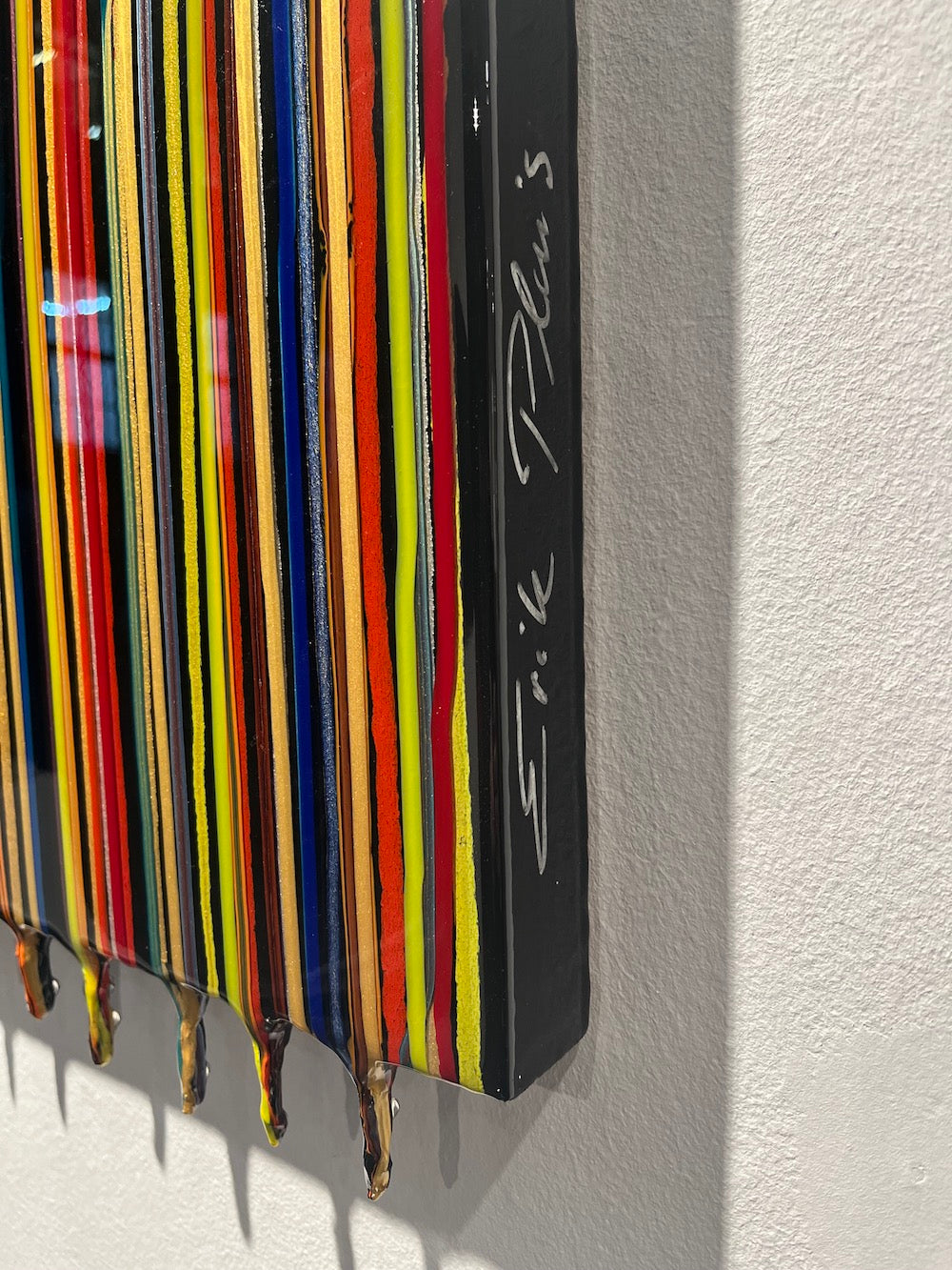 "Human Barcode Drips" - Erik Pluis