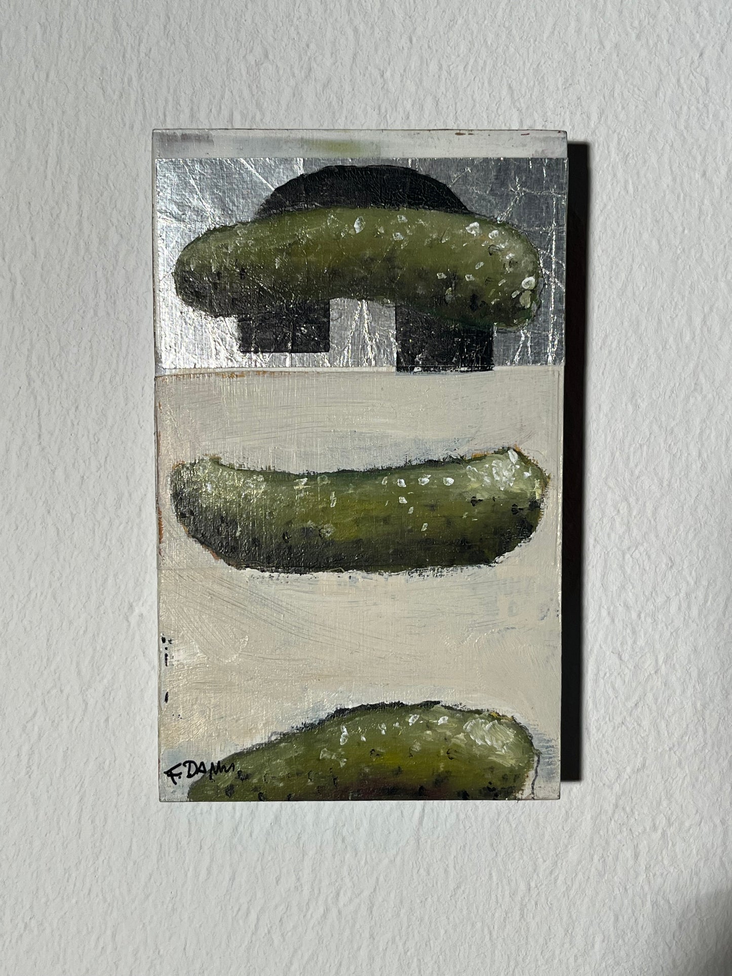 "o.T. - Gurke x3" - Frank Damm