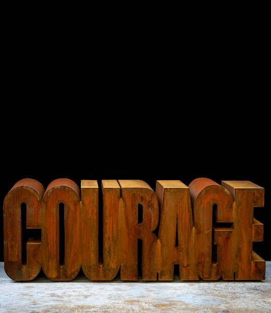 "Courage" - Jan M. Petersen