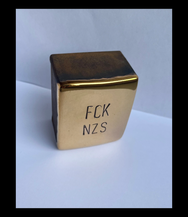 "FCK NZS" - Jan M. Petersen