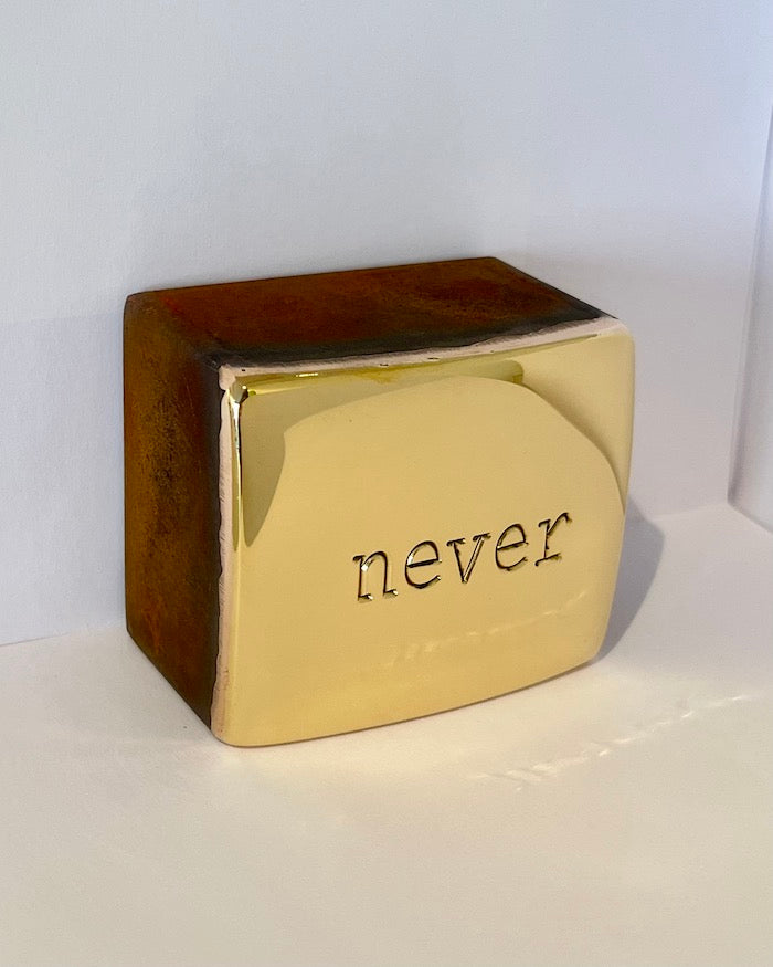 "never" - Jan M. Petersen