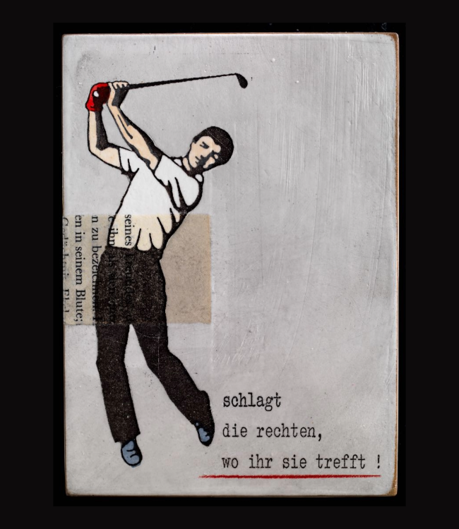 "schlagt die rechten" - Jan M. Petersen