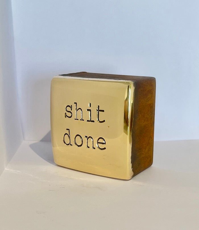 "shit done" - Jan M. Petersen