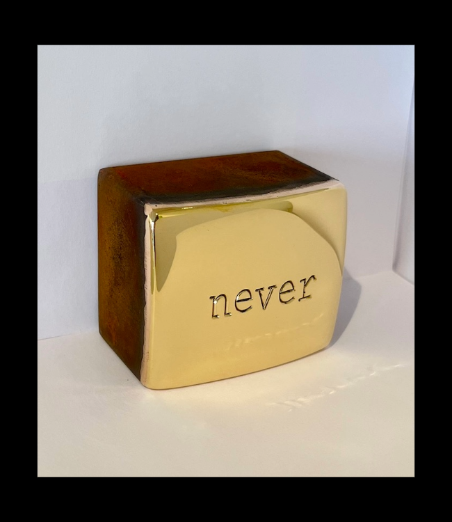 "never" - Jan M. Petersen