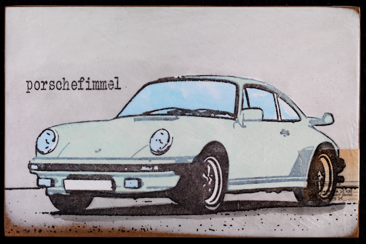 "porschefimmel turbo lindgrün links" - Jan M. Petersen