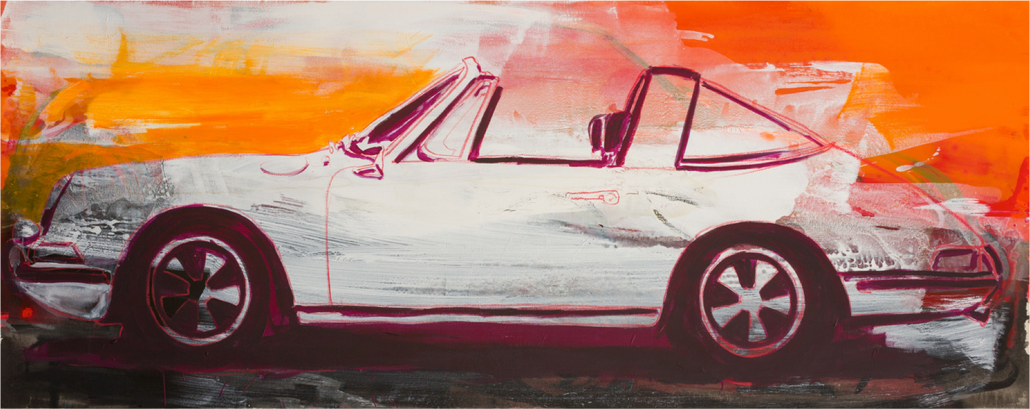 "Porsche 911 Targa weiß" - Stephan Geisler