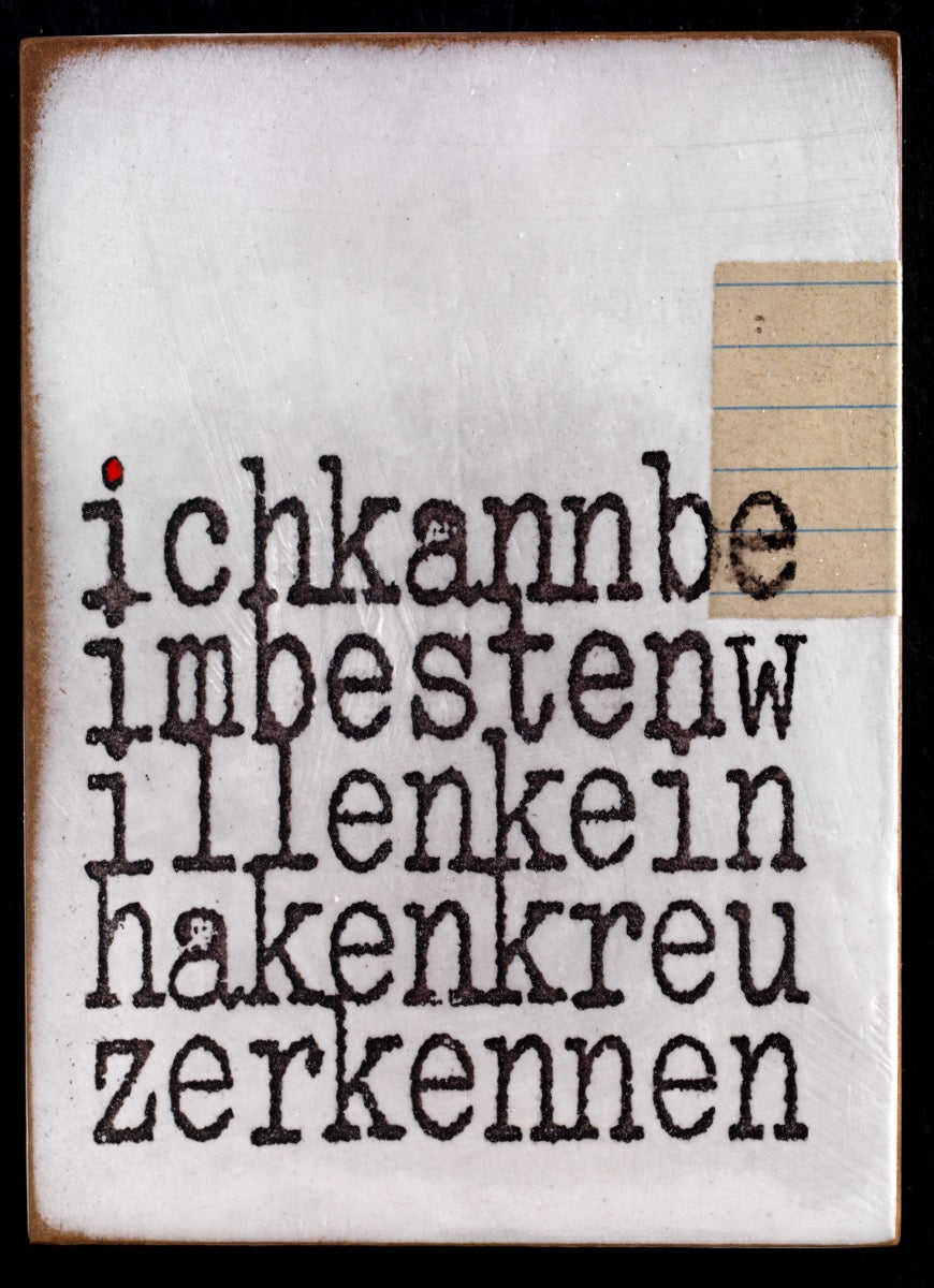 "kein hakenkreuz erkennen" - Jan M. Petersen