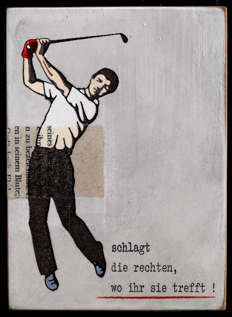 "schlagt die rechten" - Jan M. Petersen