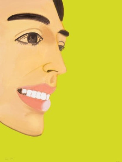 "Vivien on green" - Alex Katz