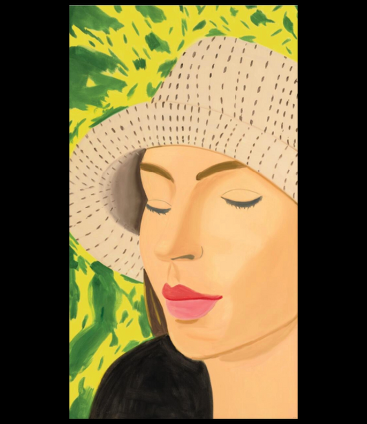 "Straw Hat 3" - Alex Katz