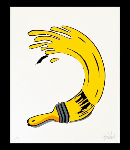 "Pinselbanane" - Thomas Baumgärtel