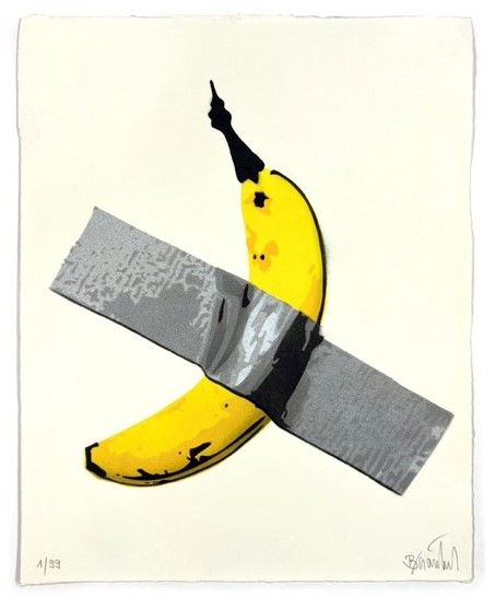 "Tape Banane" - Thomas Baumgärtel