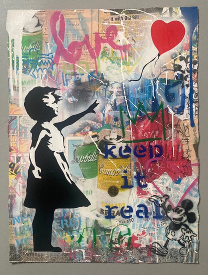 Balloon Girl - Mr. Brainwash