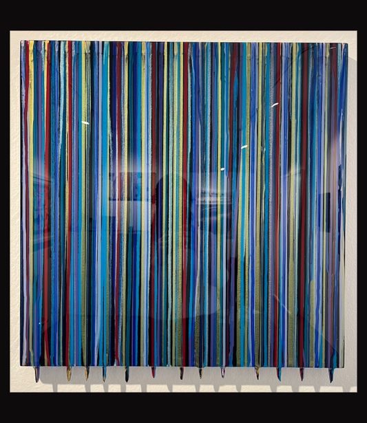 "Human Barcode Drips" - Erik Pluis