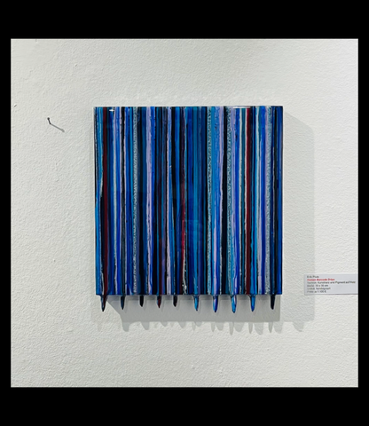 "Human Barcode Drips" - Erik Pluis