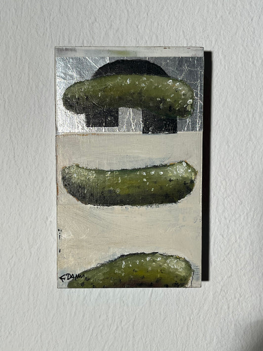 "o.T. - Gurke x3" - Frank Damm