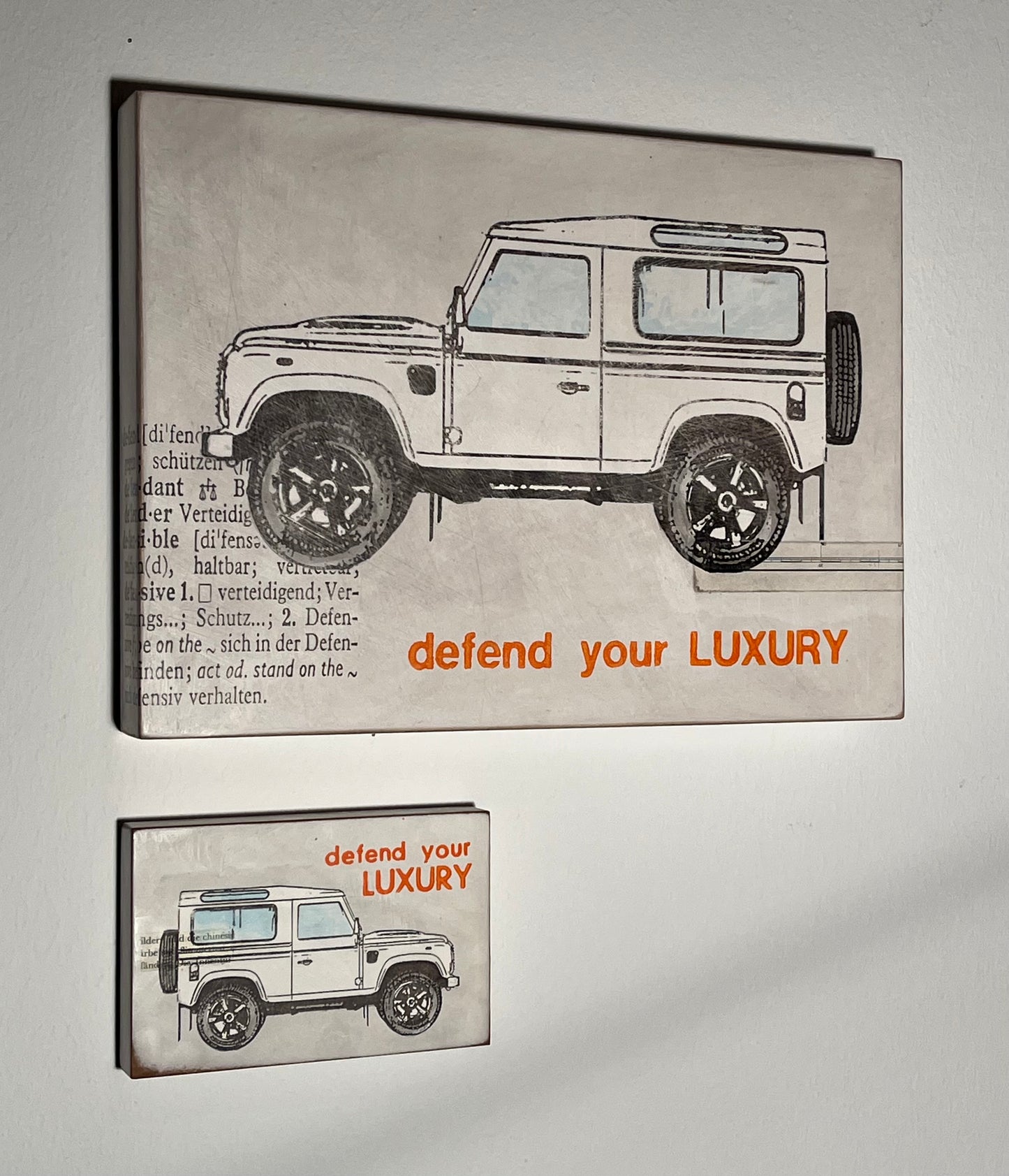 "Defend your luxury" - Jan M. Petersen