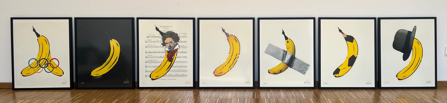"Lichtenstein-Banane" - Thomas Baumgärtel