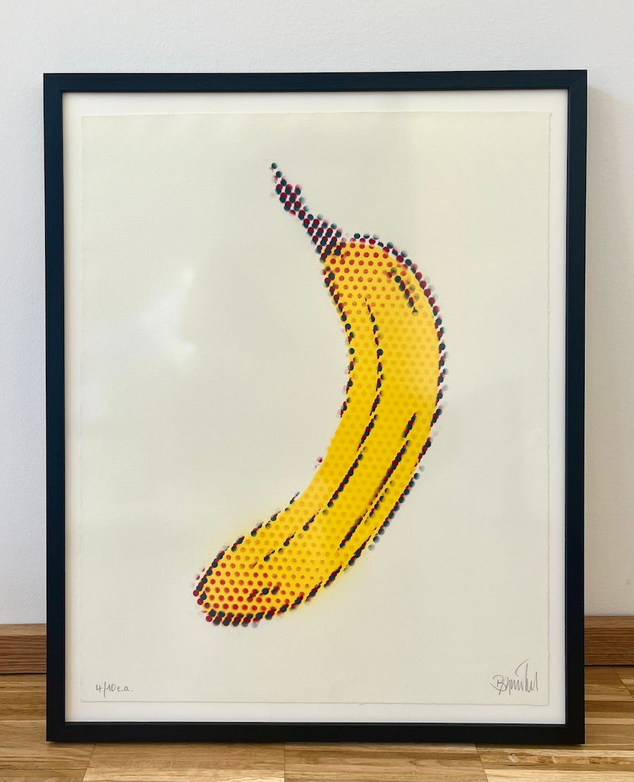 "Lichtenstein-Banane" - Thomas Baumgärtel