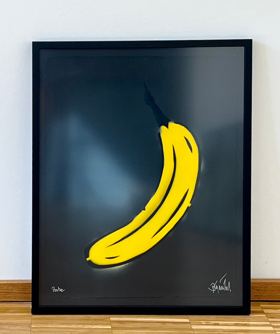 "Spraybanane" - Thomas Baumgärtel