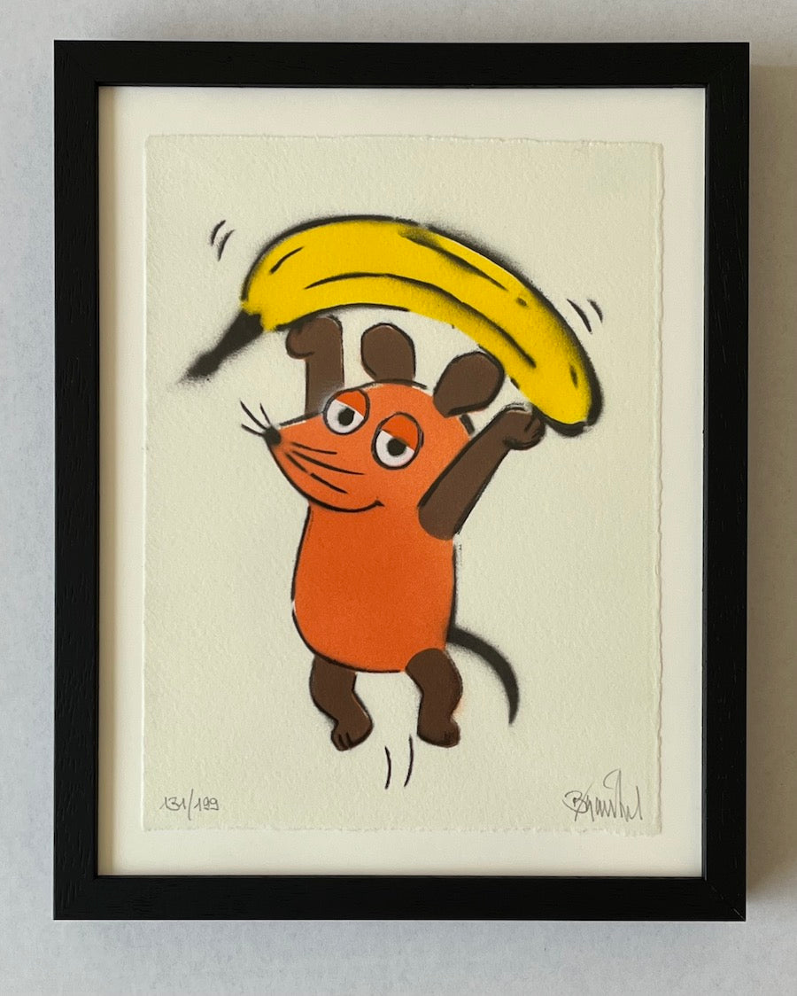 "Banane mit der Maus" - Thomas Baumgärtel