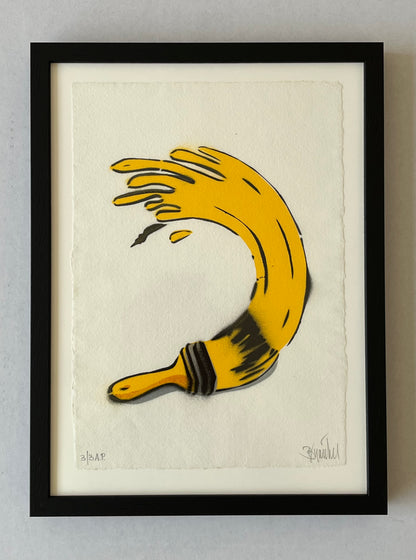 "Pinselbanane" - Thomas Baumgärtel
