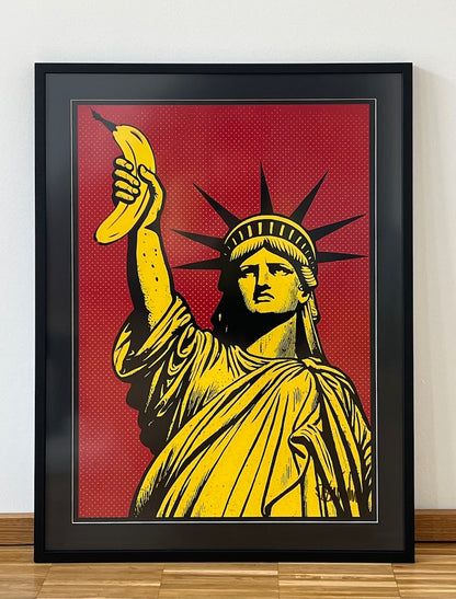 "Freiheit für Kunst - Plakat" - Thomas Baumgärtel