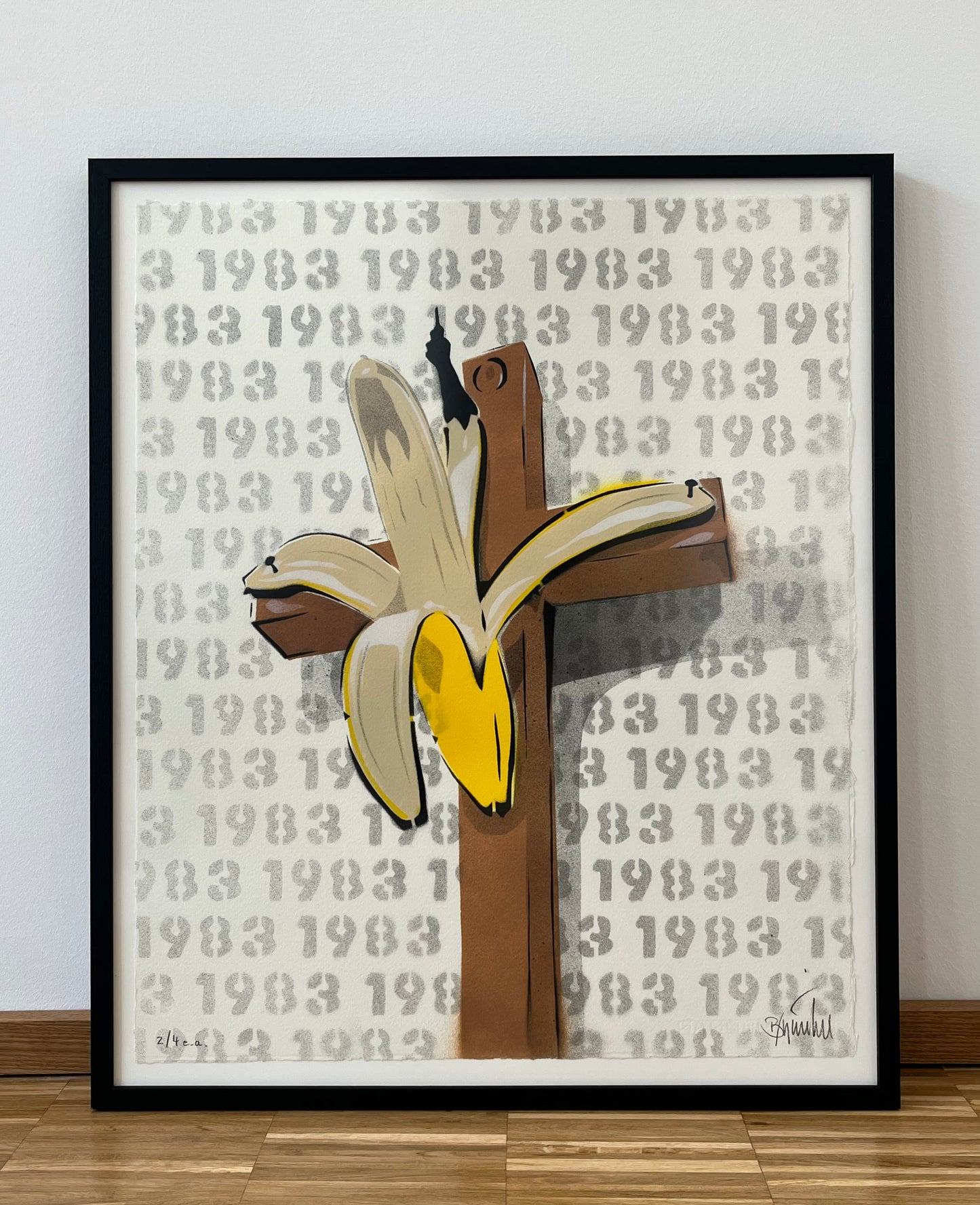 "Ur-Banane 1983-2023" - Thomas Baumgärtel