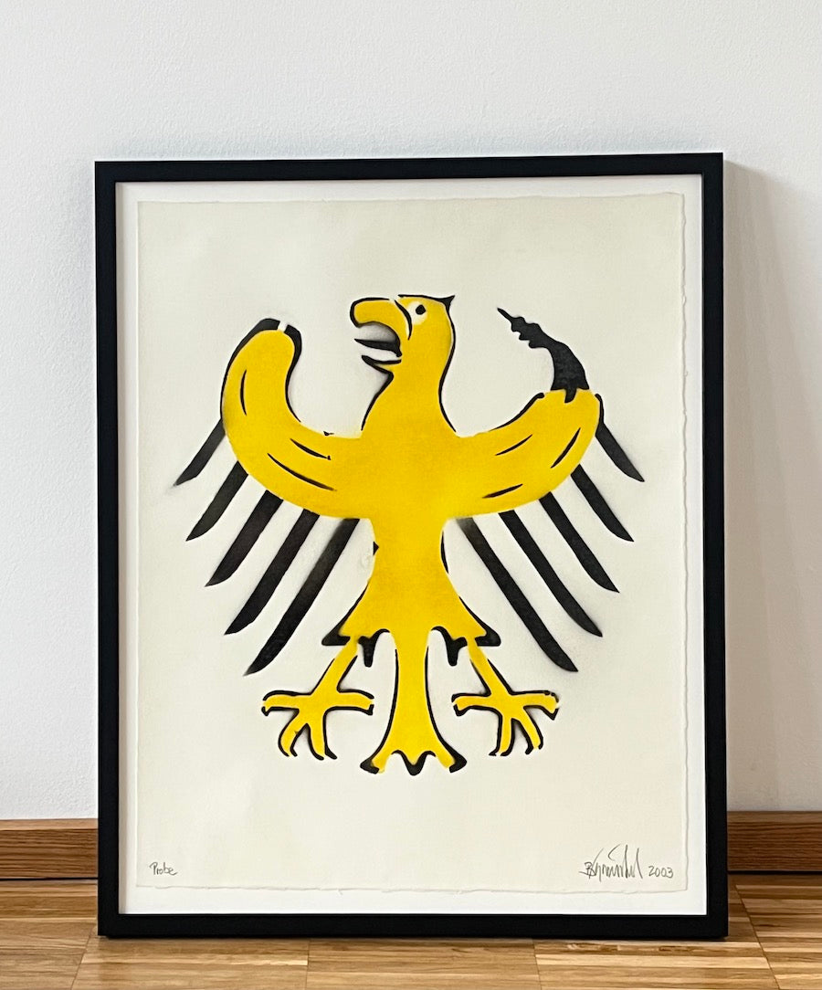 "Bundesbananenadler" - Thomas Baumgärtel