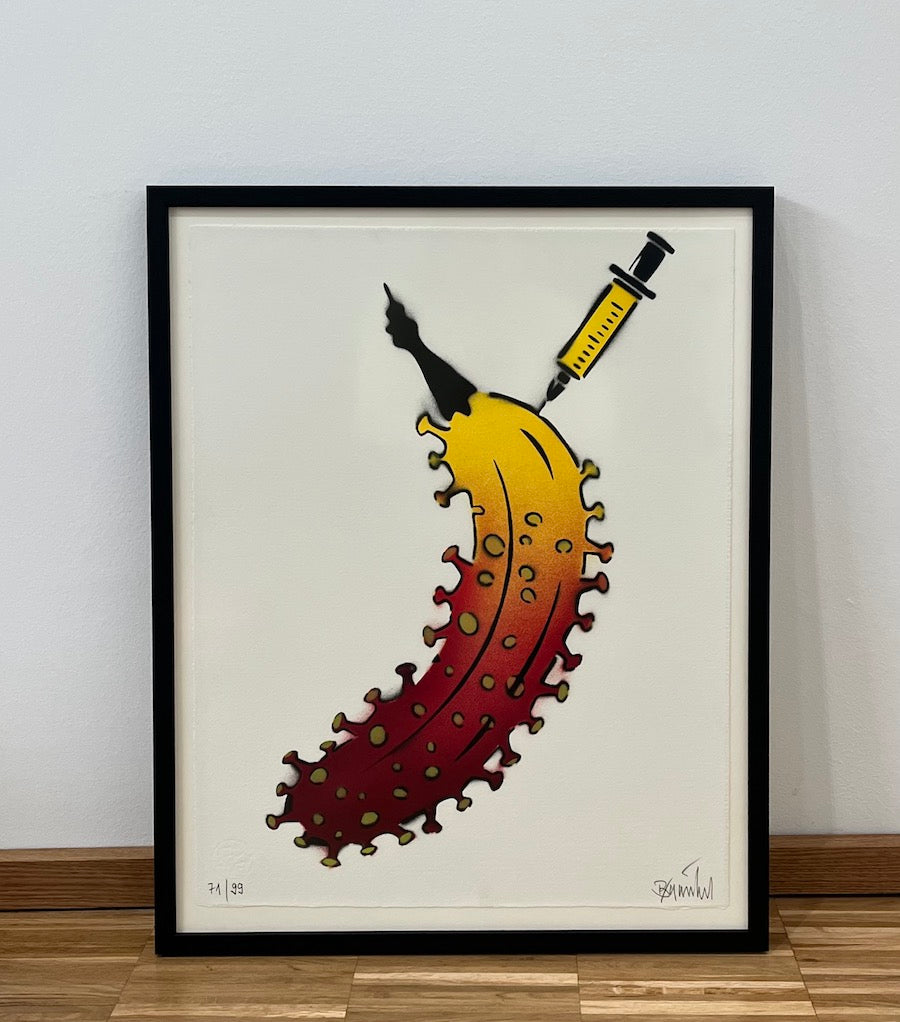 "Impfbanane" - Thomas Baumgärtel