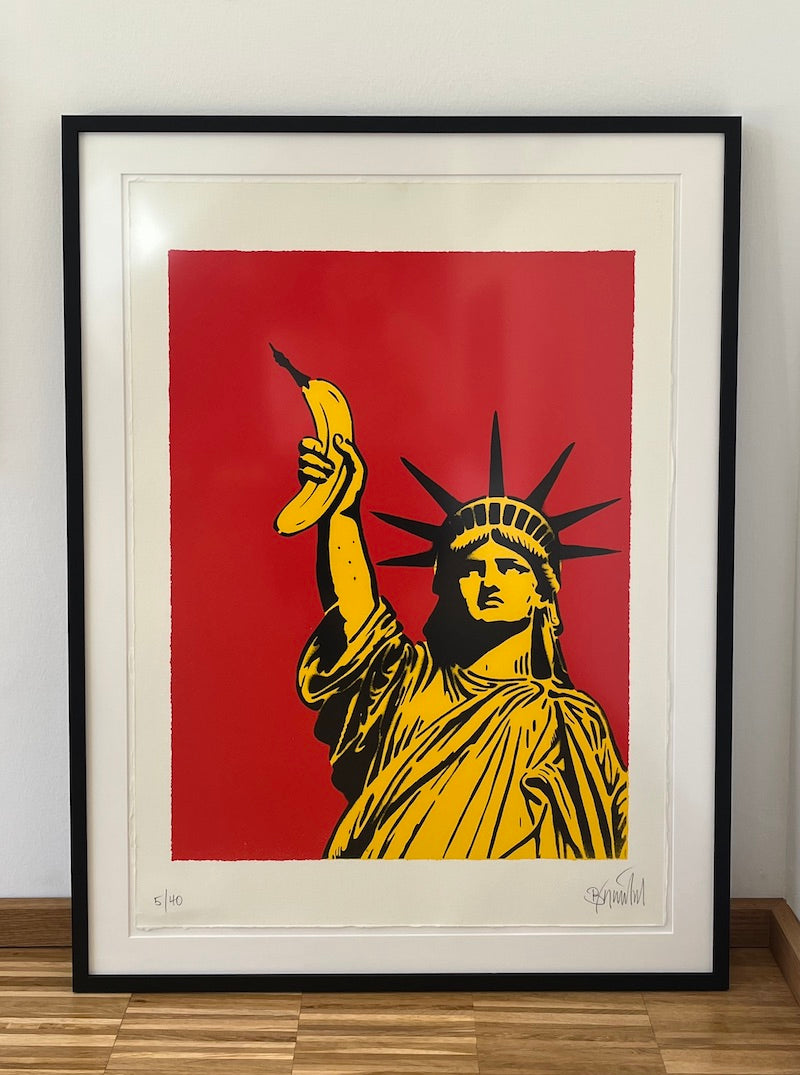 "Freiheitsbanane" - Thomas Baumgärtel