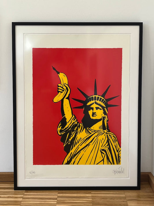 "Freiheitsbanane" - Thomas Baumgärtel
