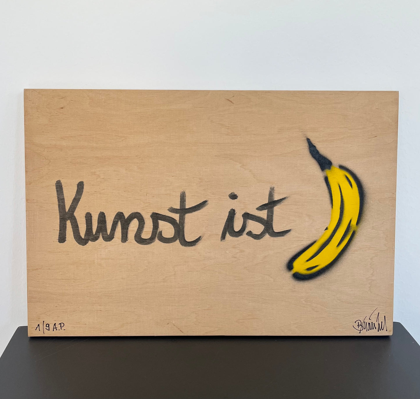 "Kunst ist Banane" - Thomas Baumgärtel