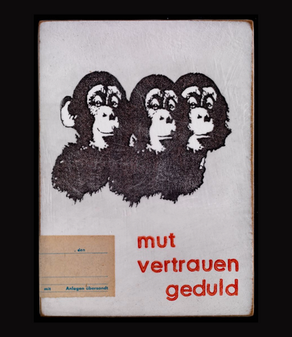 "mut vertrauen geduld" - Jan M. Petersen