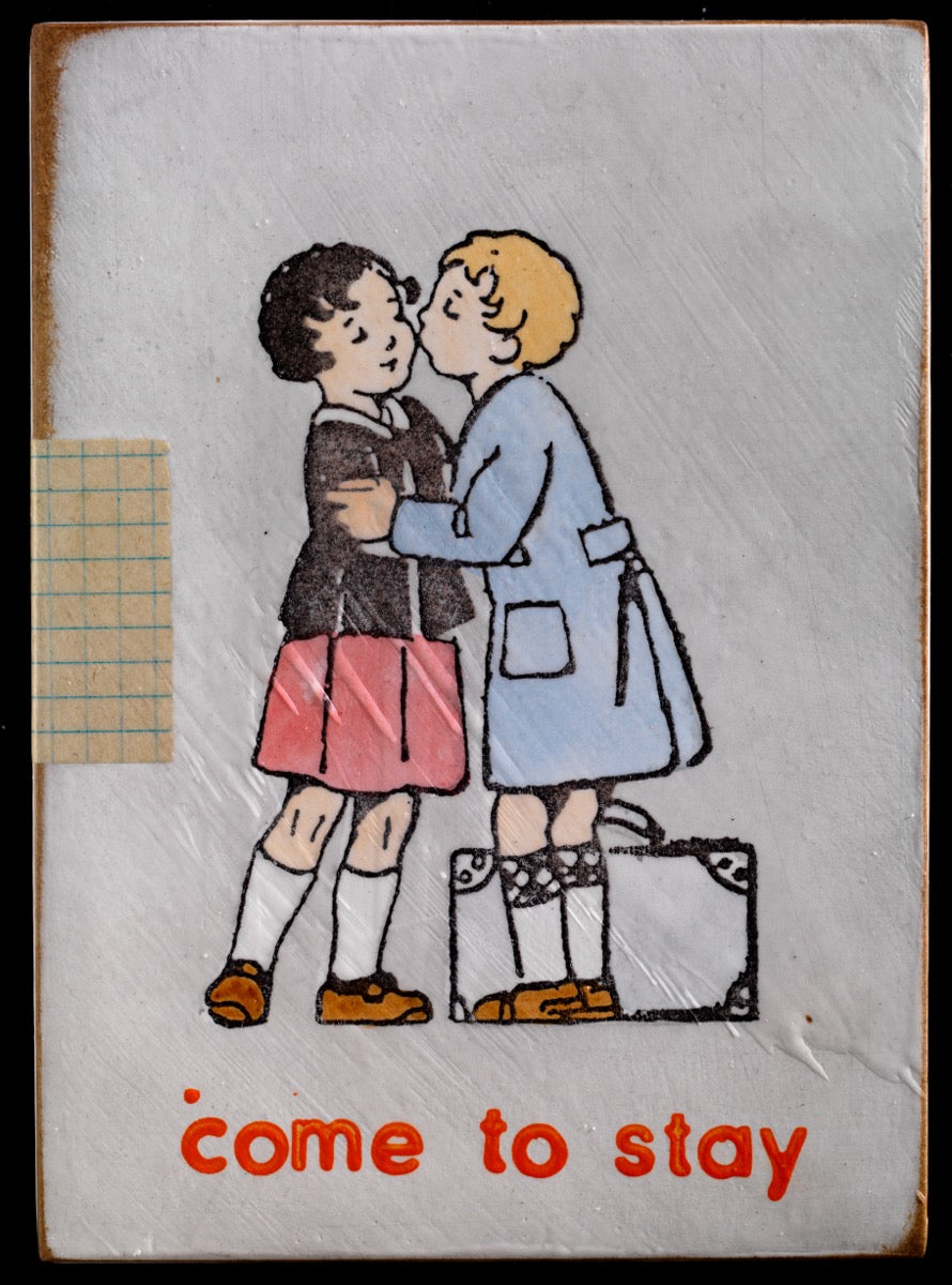 "come to stay" - Jan M. Petersen