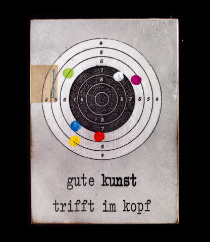 "gute kunst trifft im kopf" - Jan M. Petersen