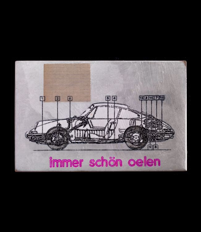 "immer schön oelen" - Jan M. Petersen