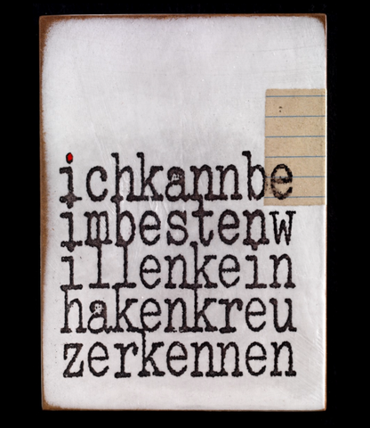 "kein hakenkreuz erkennen" - Jan M. Petersen