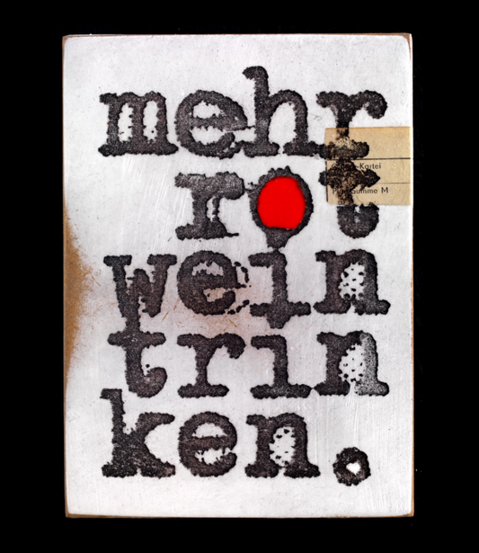 "mehr rot wein" - Jan M. Petersen