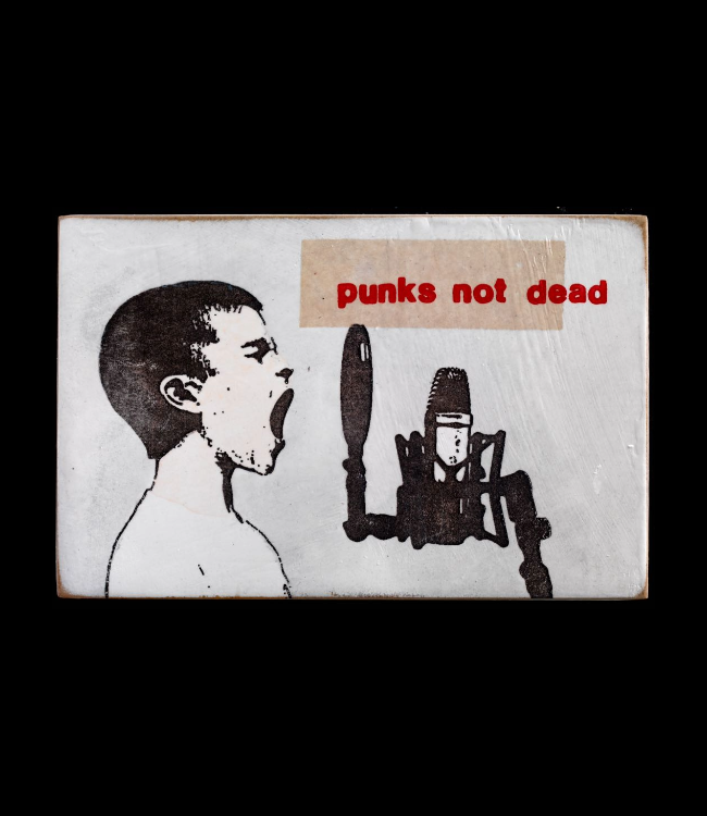 "punks not dead"- Jan M. Petersen