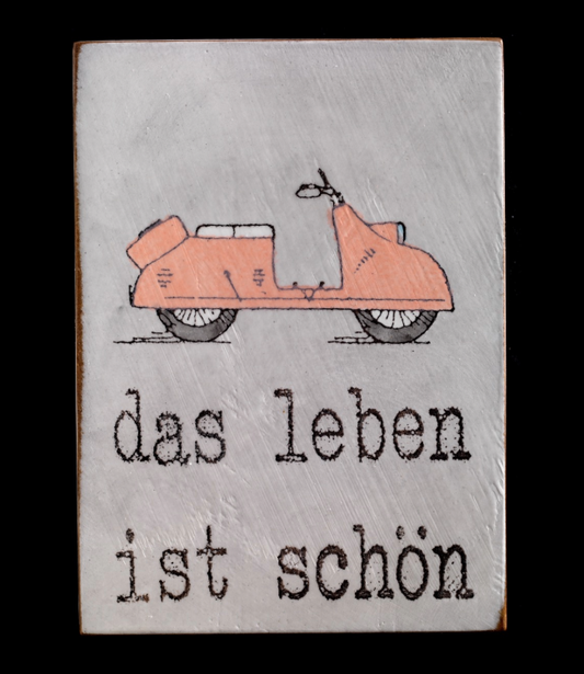 "das leben ist schön - rosaroll" - Jan M. Petersen