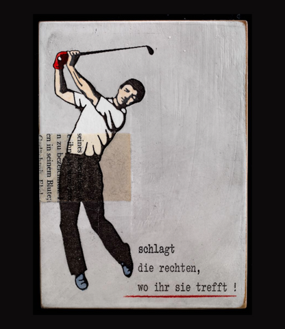 "schlagt die rechten" - Jan M. Petersen