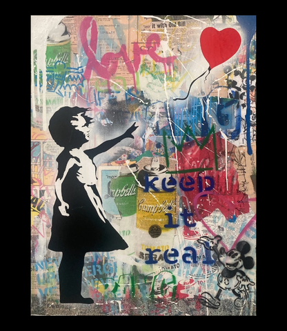 Balloon Girl - Mr. Brainwash