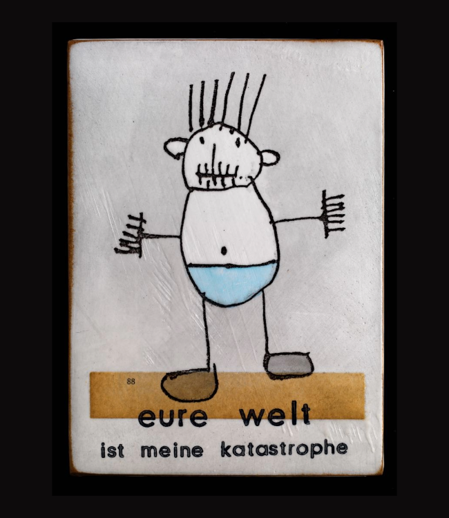 "eure welt ist meine katastrophe" - Jan M. Petersen