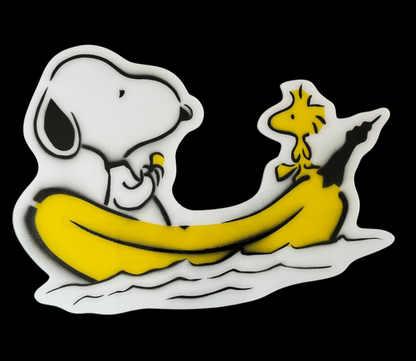 "Cut-Out Snoopy & Woodstock" - Thomas Baumgärtel