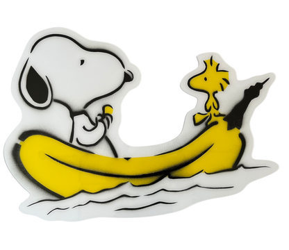 "Cut-Out Snoopy & Woodstock" - Thomas Baumgärtel