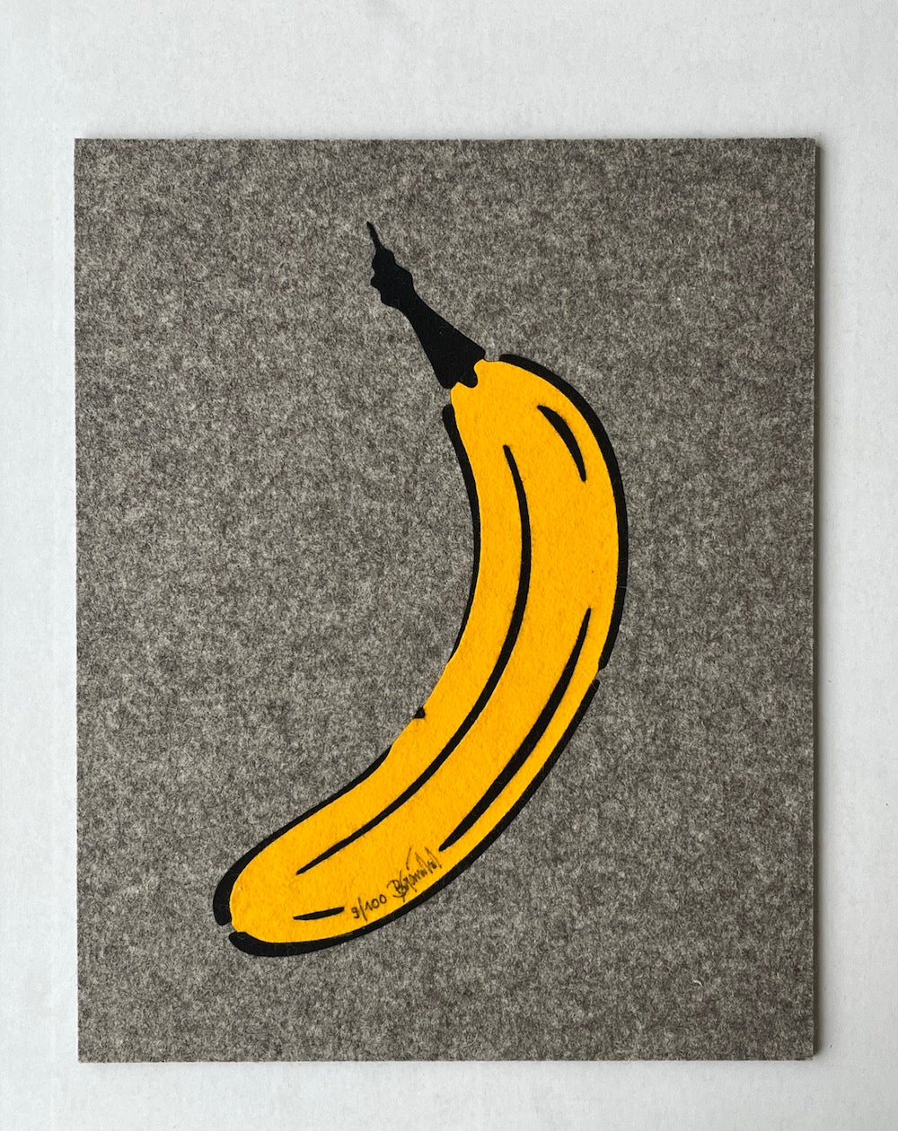 "Filzbanane" - Thomas Baumgärtel