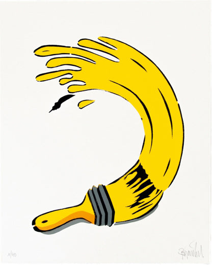"Pinselbanane" - Thomas Baumgärtel