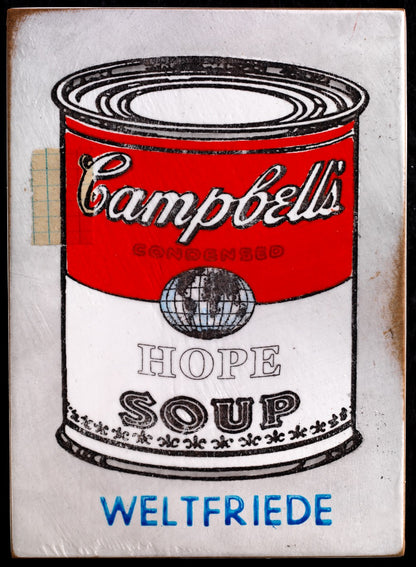 "hope soup - weltfriede" - Jan M. Petersen